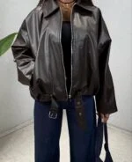 بامبر جکت چرم - Image 3