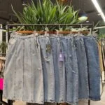 دامن جین برشکا