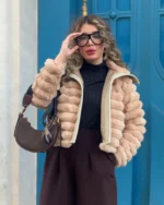 کراپ کت خزی - Image 3