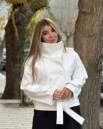 ترنچ کت چرم برشکا