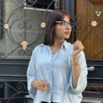 شومیز عروسکی کمر گتی