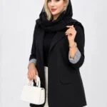 کت لینن آستین دیپلمات زارا